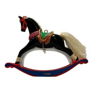 Hallmark Keepsake Ornament Rocking Horse 1996 Ornament Only No Original Box